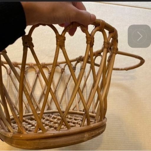 ニューボーン撮影で使用していた籠