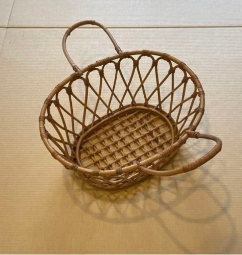 ニューボーン撮影で使用していた籠