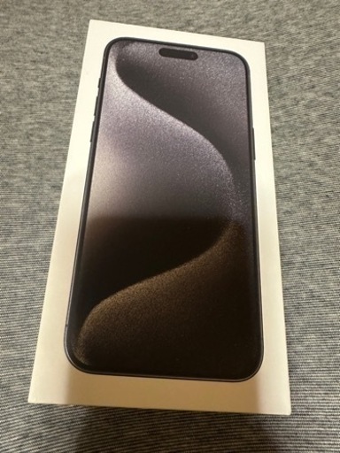 iPhone15ProMAX256GBブラックチタニウム