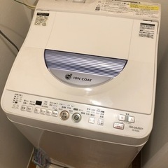 シャープ 洗濯乾燥機 5.5kg 清掃後受け渡し 洗濯機
