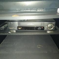 テレビ、ビデオデッキ、テープセット