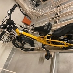 お譲り先決まりました！自転車　14インチ　補助輪付きの画像
