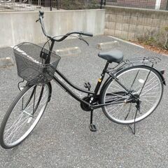 ３月16日引取できる方限定　自転車　美品　２７インチ　黒　ブラック