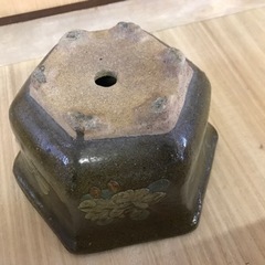 鉢　六角形の画像