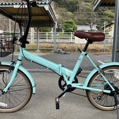 〖お話中〗折りたたみ自転車 変速ギア付き