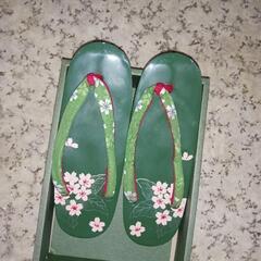 カジュアル　下駄