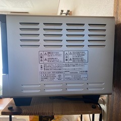 本日受渡限定★アイリスオーヤマ オーブントースター 4枚焼き 温度調整無段階機能付き シャンパンゴールド POT-412FM-Nの画像