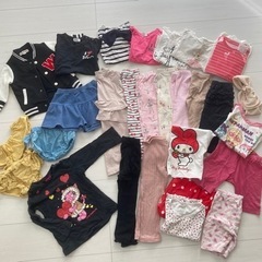 80〜90 女の子　夏服　25点セット