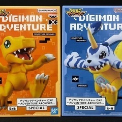 デジモン　2点セット　アグモン・ガブモン