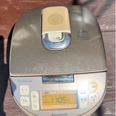 パナソニック　スチームIHジャー炊飯器　5.5号炊きの画像