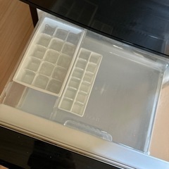 冷蔵庫（黒）の画像