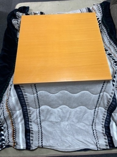 こたつ　65cm×65cm 正方形 こたつ布団付