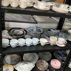 リサイクルショップ食器激安10円からの画像