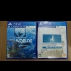 Playstation VR(CUH-ZVR1J:初期型)中古＋Soft2枚の画像