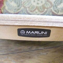 マルニ マキシマム ソファ 2脚セット 1人掛け 複数在庫あり MARUNI マルニ木工 ソファー アンドリュー レッド 赤 ワインレッド 札幌 厚別店の画像