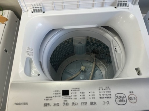 TOSHIBA 6kg洗濯機 AW-6GA2(W) 2022年製