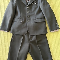 お値下げ　子供礼服　入園式　ネクタイ付き　フォーマルスーツセット　ジャケットの画像