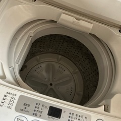 洗濯機（白）の画像