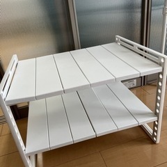 契約済【無料】伸び縮みする収納用ラック