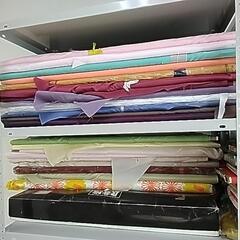 【大量、一部無料有り】生地・布　無地、サテン系が多いです　⭐中古品～未使用品⭐の画像