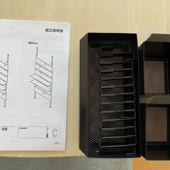 【無料】　ニトリ　突っ張りラック カエサル  60cm幅(ミドル...