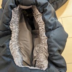 フード付きベスト　サイズ100の画像