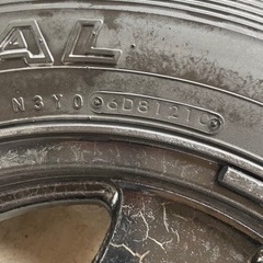 ジムニーなどに！タイヤ&アルミホイールの画像