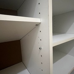【お譲り先確定】ニトリ 白い棚 仕切り移動可能の画像