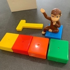 おさるのジョージ　だるま落としの画像