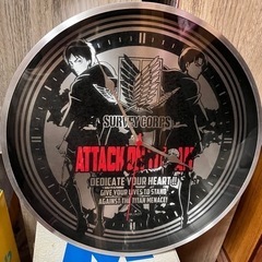 進撃の巨人 掛け時計