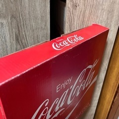 コカコーラ 赤時計 掛け時計の画像