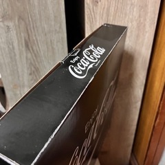 コカコーラ 黒時計 掛け時計の画像