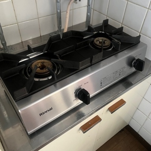 Rinnai 2口コンロ 都市ガス