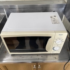 電子レンジ　Haier製の画像