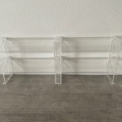 アクリル棚(ディスプレイ)4個