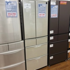 SHARP 6ドア冷蔵庫 2019年製 SJ-F461E-N