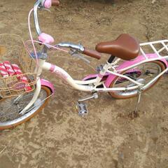 子供用自転車おかげさまで決まりましたの画像