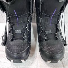 サロモン salomon pearl スノボブーツ 24.5cm ブラック×紫 レディース スノーボードブーツ ☆札幌市白石区 白石店 の画像