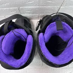 サロモン salomon pearl スノボブーツ 24.5cm ブラック×紫 レディース スノーボードブーツ ☆札幌市白石区 白石店 の画像