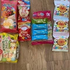 こどもお菓子　ベビーせんべい　かっぱえびせんなど