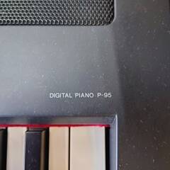 【愛品倶楽部柏店】YAMAHA ヤマハ P-95B 電子ピアノ 2011年製 椅子付の画像