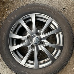155/65R14 スタッドレス　美品アルミホイール付き　4本