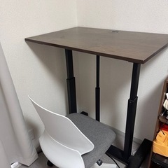 昇降デスク　