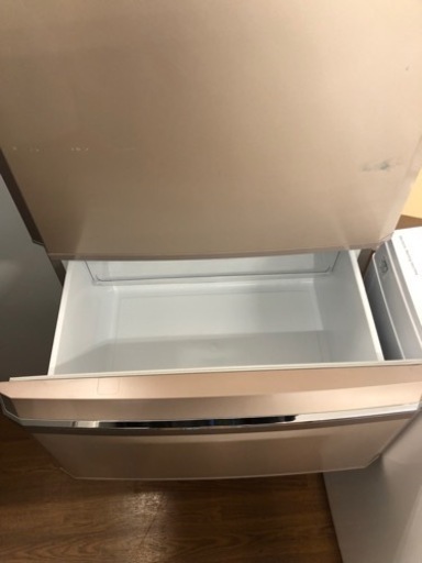 MITSUBISHI 3ドア冷蔵庫　2017年製　MR-C34A-P