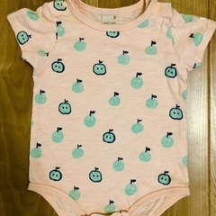 petit mine ロンパース　80サイズ　りんご