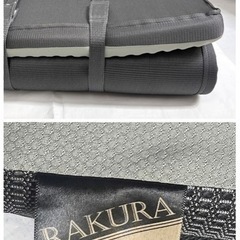 美品 定価21000円 西川リビング 体圧分散マットレス RAKURA ラクラ シングル 97×200×9cm 寝具 新生活に！の画像