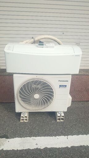 【完売ありがとう】美品❗Panasonic ルームエアコン（エオリア） 【品番CS-EX259C-S】2019年製♦配管約3メートル付