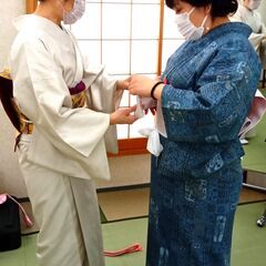 着付け　興味ある方大募集！！お手軽に初めてみませんか？　３回コース　税込7,700円の画像