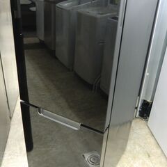 SHARP 2ドア冷蔵庫 自動霜取り 扉の開く方向変えられます 152L 2022年製 SJ-GD15H-B SHARP 2ドア冷蔵庫 自動霜取り 扉の開く方向変えられます 152L