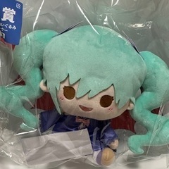 【未開封】みんなのくじ  初音ミク  B賞 おすわりぬいぐるみ ...